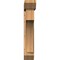 Ekena Millwork Westlake Slat Smooth Bracket w/ Offset Brace, Western Red Cedar, 7 1/2"W x 34"D x 42"H BKT0806X34X42WTL06SWR - alternate 3